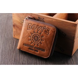 Vyriška odinė piniginė VP0026